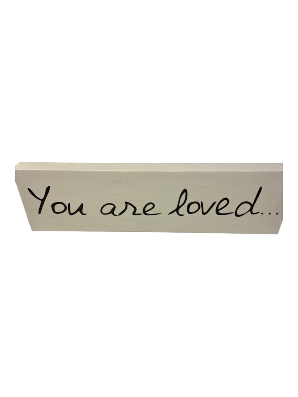 Louise Carey You Are Loved Canvas Wood Plaque Inspirational Farmhouse Decor